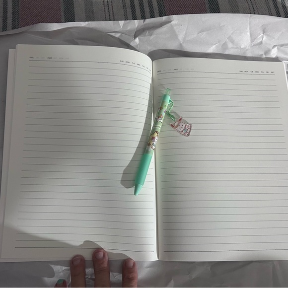 Pochacco Notebook and Pen Set NWT - Picture 2 of 5